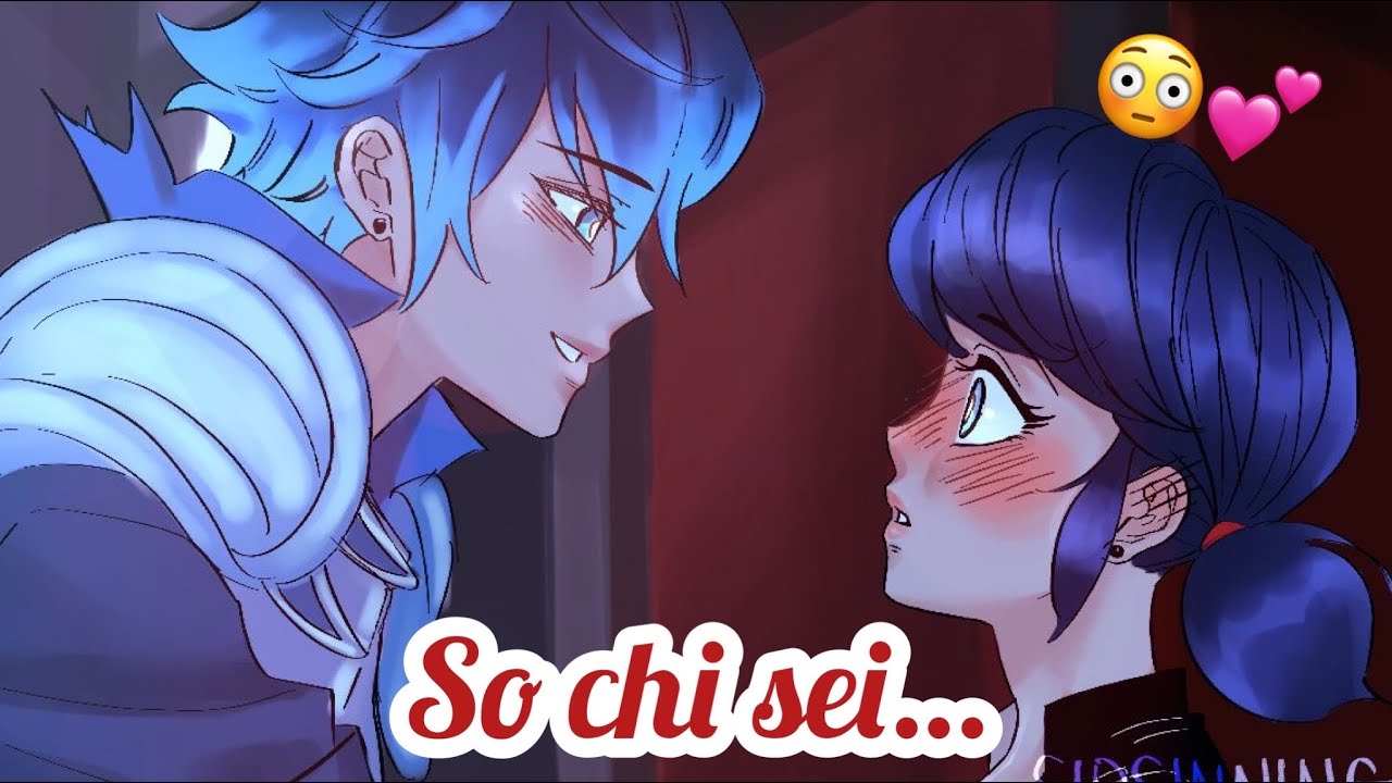 So chi sei… 💕 miraculous ladybug comic ita LUKANETTE comic ❤️ 💙parte 1