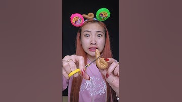 귀여운 말랑이 자를게- Satisfying Squishy Slime 😂 #funny #mukbanging #mukbang