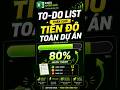 Dùng COUNTIF + COUNTA Cập Nhật Tiến Độ To-Do List