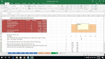 Video bài giảng Excel Nâng cao - Buổi 1