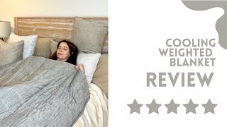 Review of a Cooling Weighted Blanket by Erin Zwigart 42 views 2 weeks ago 1 minute, 45 seconds
