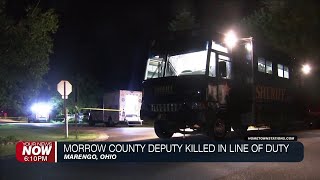 Ohio deputy killed in line of duty; Investigation underway