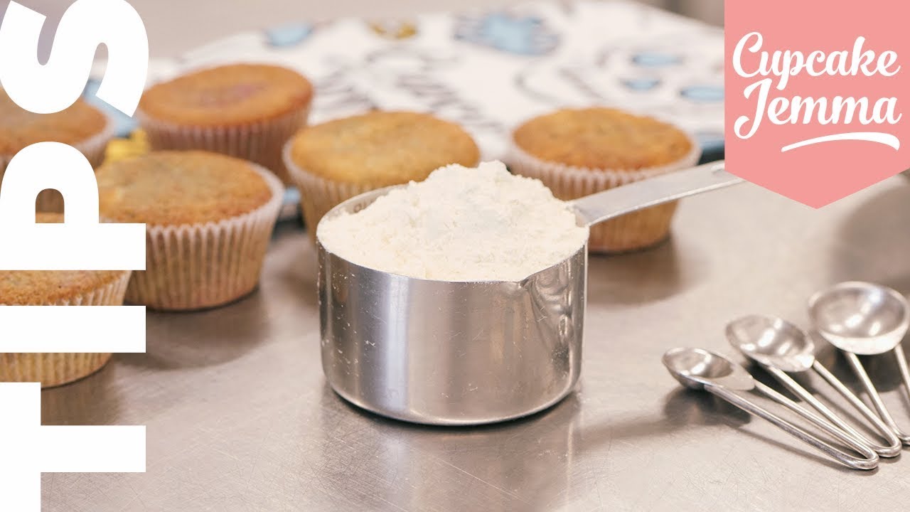 How to Make Your Own Self-Raising Flour | Cupcake Jemma Tips | CupcakeJemma