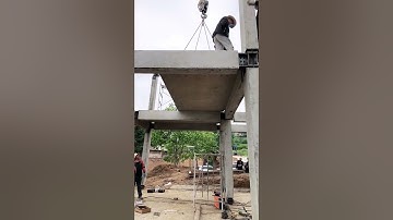 Prefabricated house building floor slab- Good tools and machinery make work easy