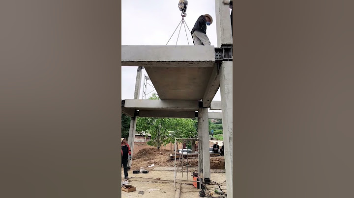 Prefabricated house building floor slab- Good tools and machinery make work easy