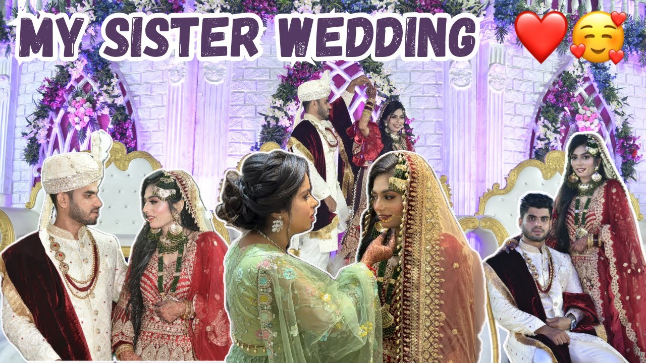My sister wedding || Alhumdulillah || huda Appi ki Shadi || Haifa’s vlog