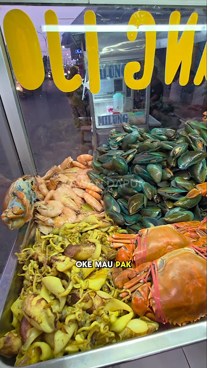 seafood mix 3 kinds cooked in padang sauce price 25,000 #food #foodie #culinary #selling ideas