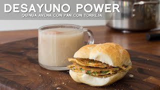 COMO PREPARAR QUINUA AVENA QUAKER CON MANZANA Y TORREJAS DE VERDURAS | ACOMER.PE | COMIDA PERUANA