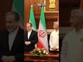 Iran and India Sign Major Trade, Customs, and Healthcare Deals 🇮🇷🤝🇮🇳