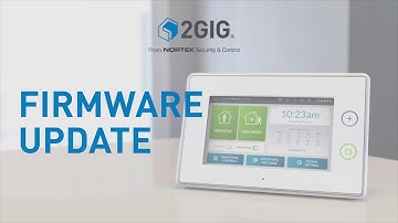 How To: 2GIG Security Panel / GC3 Firmware Update