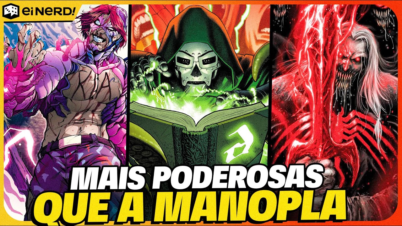 ARMAS DO UNIVERSO MARVEL MAIS PODEROSAS QUE AS JOIAS DO INFINITO