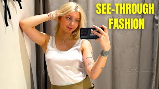 See Through Try On Haul | Transparent Dress And Transparent Clothes | Try On Haul 2024
