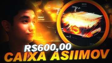 Abri R$600,00 em caixas da ASIIMOV no CSGO.NET !