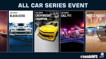 NFS No Limits | Car Series: Available Events