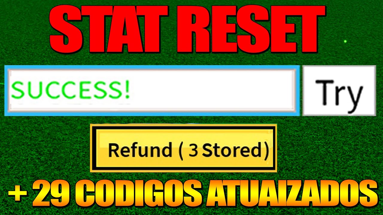 SAIU! NOVOS CODIGOS + TODOS OS CODIGOS DE RESET STATUS DO BLOX