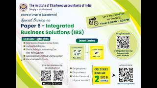 Final Paper 6: IBS | Topic: Special Session on Case Studies | Session 2 | 05 June 2026