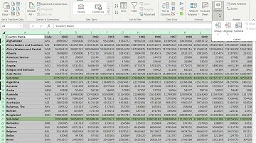 How to drill down in Excel