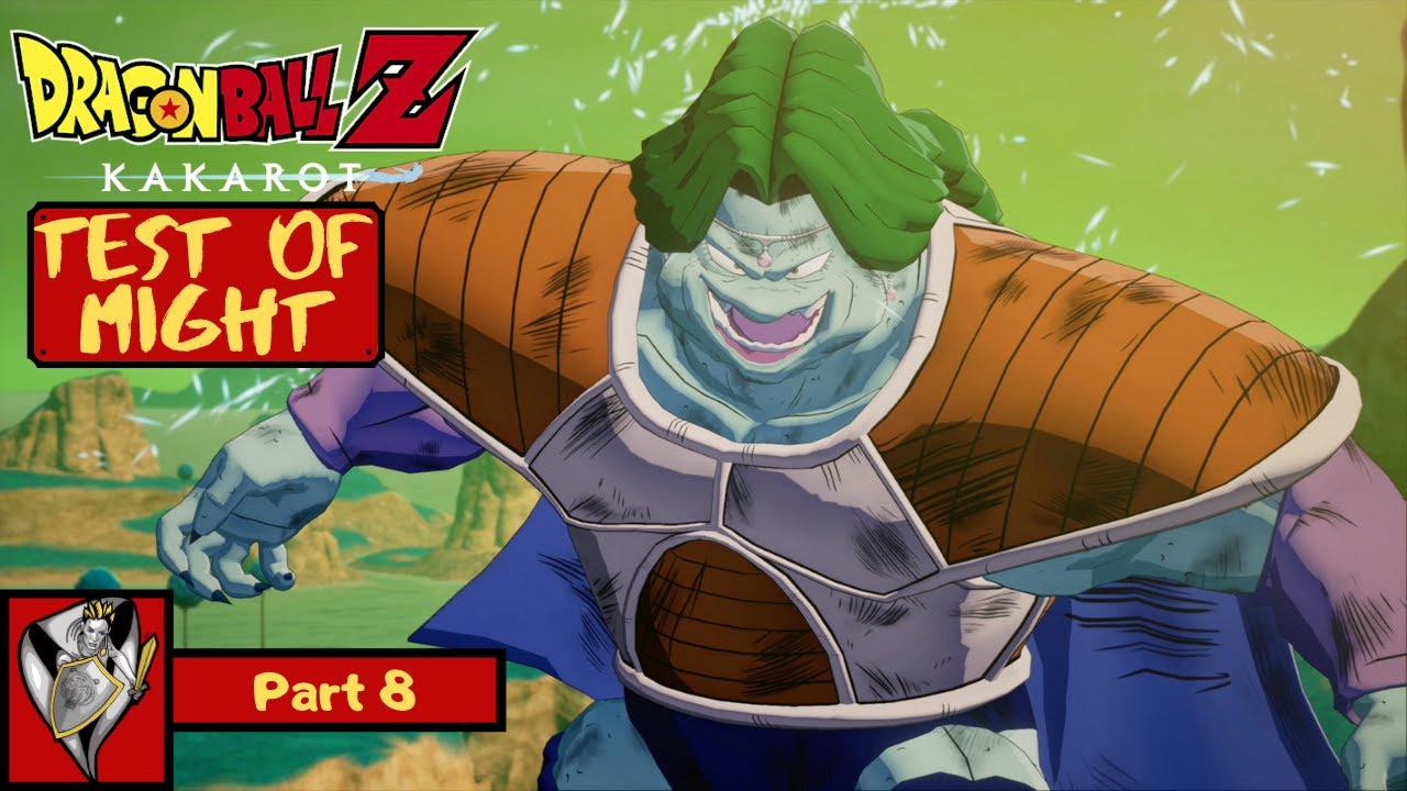 TEST OF MIGHT Dragon Ball Z: Kakarot Walkthrough Part 8 (Full Game) (Ps4 Pro) (1080p 60fps ...