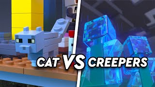 The Modern Treehouse – Creeper attack! - LEGO Minecraft