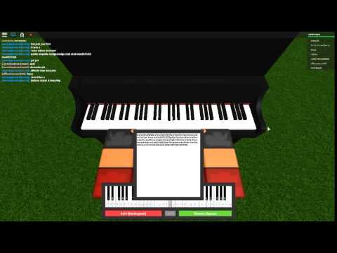 Sword Art Online Crossing Field On A Roblox Piano By Tristin Bailey - roblox madoka magica music id