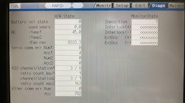 Mazak PT20. M730L CNC: How to check the CNC battery life and reset the counter after replacing it