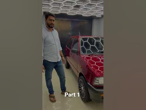 Maruti 800 Modifications -Interior modifications. -Full Body Paint Job