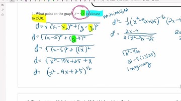 5.7 Optimization Problems
