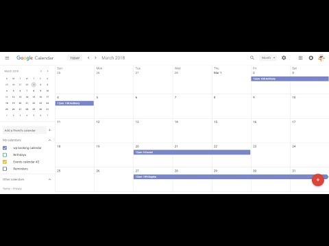 Booking Calendar – Import .ics feed – Sync bookings with  other services.
