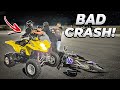 RANDY GETS INTO A F!GHT AT THE LOT ! ( SOMEONE CRASHED INTO HIM )  | BRAAP VLOGS
