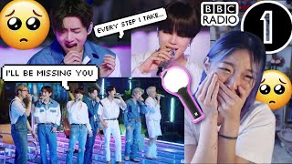 BTS I'll Be Missing You Cover (Puff Daddy, Faith Evans and Sting) BBC Radio 1 Live Lounge REACTION