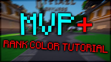 How to Change The Color of Your Plus on Hypixel (MVP+ Rankcolor Tutorial) [WORKING 2022]