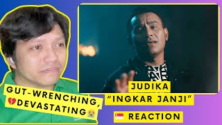 Judika - Ingkar Janji (Official Music Video) | 🇸🇬 REACTION