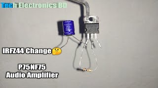 How To Make Simple Basic Amplifier Using One Mosfet Awesome Quality