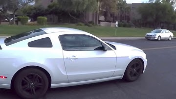 2014 v6 Mustang muffler delete exhaust