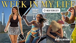 week in my life: living with my boyfriend, airbnb tour, new neighborhood, brooklyn staycation