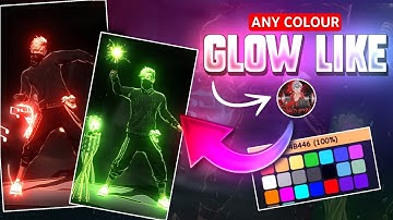 Glow Like Duranto Official 🔥🌈| Alight Motion Glow Edit Tutorial #alightmotion #tutorial #freefire