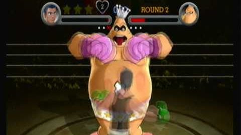 Punch Out Wii! Part 4 - King Hippo