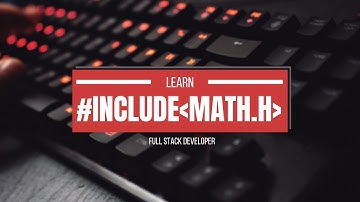 Use of math.h header file, square root, pow function in #cprogramming | in hindi