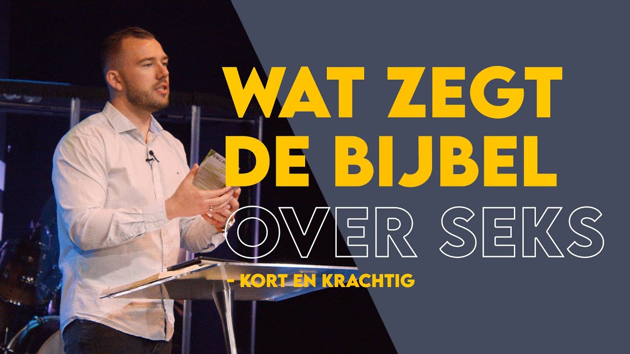 Wat Zegt De Bijbel Over Seks