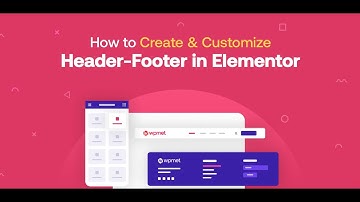 Header and Footer For website | Blog page | post page_Elementor || Alamgir H Kobir