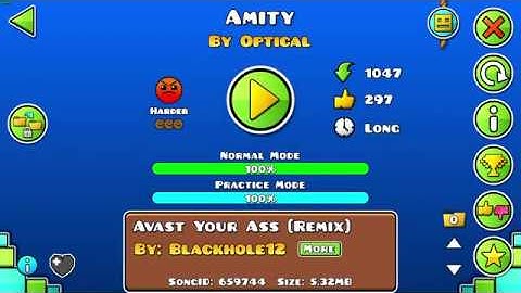 Geometry Dash Amity By Optical