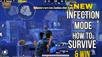HOW TO SURVIVE & WIN IN NEW ZOMBIE INFECTION MODE PUBG MOBILE | ZOMBIE UPDATE | TIP AND TRICK