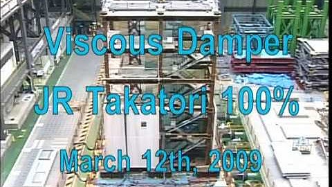 Full-Scale Testing of five story building with Taylor Devices