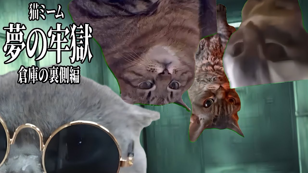 【猫ミーム】謎の牢獄から逃げ出す猫たちの物語 第23話