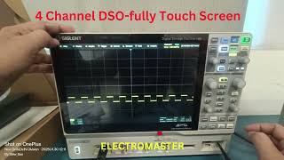 4 CHANNEL TOUCH SCREEN DSO