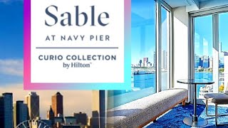 SABLE HILTON CHICAGO HOTEL AND ROOM TOUR