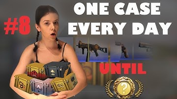 Opening 1 case everyday until we get gold!  DAY 8