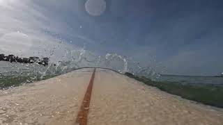 Back to the Lineup: Offshore 1ft Longboard Surf @ Ponta | Raw POV