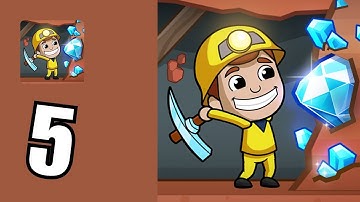 Idle Miner Tycoon: Gold Games - Gameplay Walkthrough Part 5 -  (iOS, Android Gameplay) | LHT Gaming