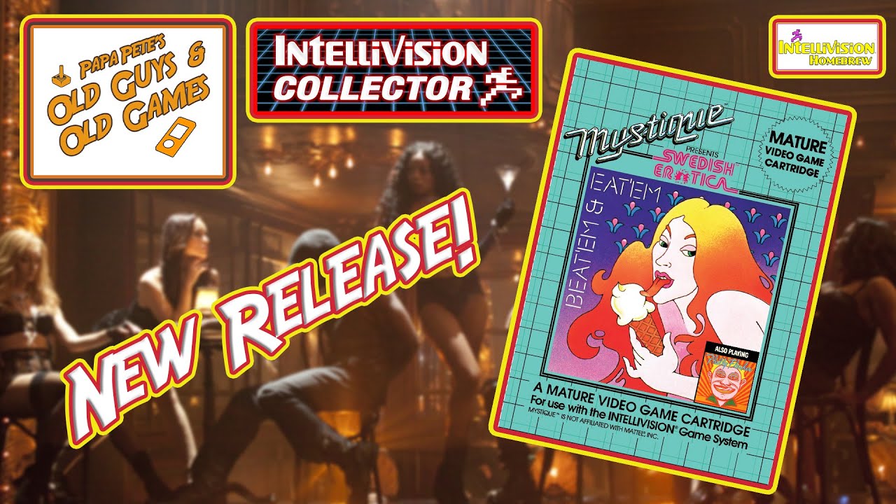 Beat'Em & Eat'Em - Intellivision Collector IC-014 - Papa Pete's Old Guys & Old Games #intellivision